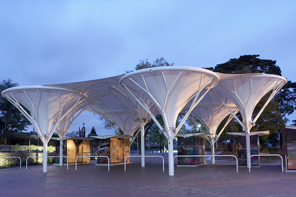 Custom-Fabric-Flemington-Racecourse-Entry Bespoke Entry Structure, Flemington Racecourse