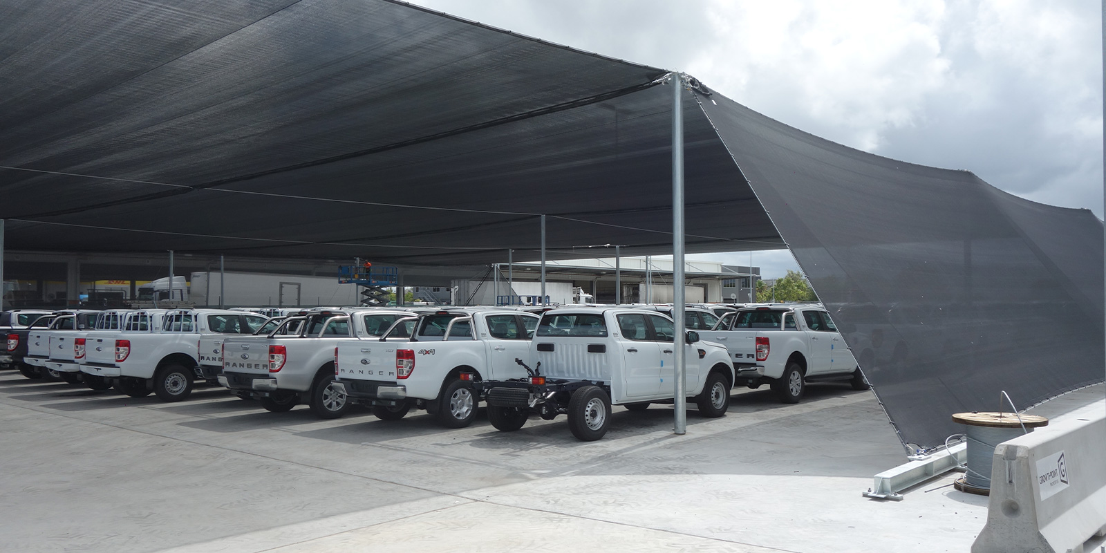 Logistics Vehicle Storage Yard, Brisbane