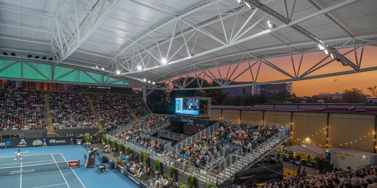 Adelaide Tennis Centre Court Canopy