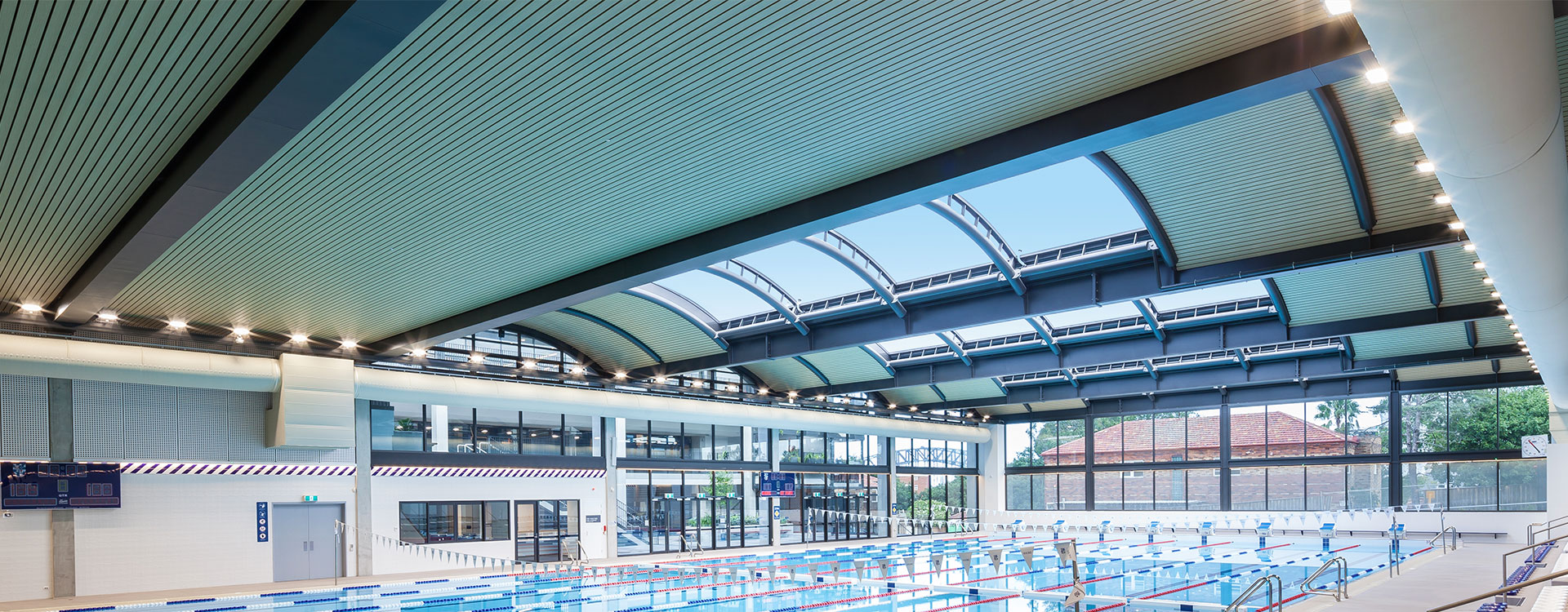 Shore School Pool ETFE Skylight