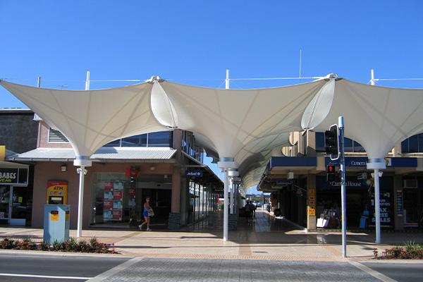 retail-balina-walkway Balina Shopping Precinct Shade Structures