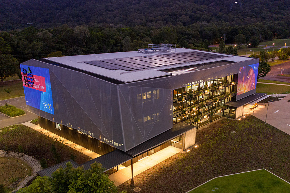 James Cook University Ideas Lab Fabric Facade