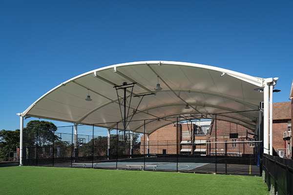 Knox Grammar Sports Court Canopy