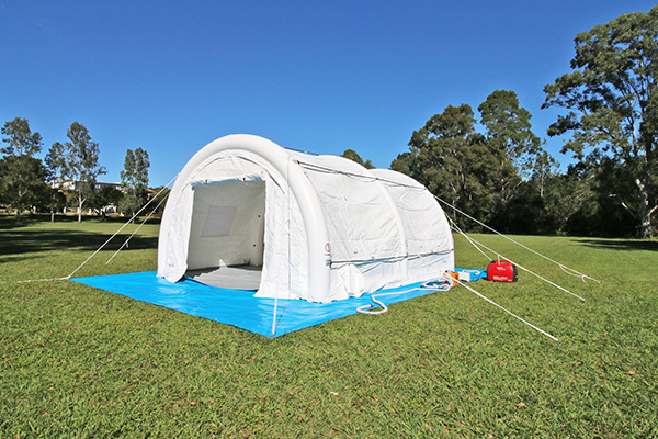 The MakQuick Shelter Hybrid Air Tent