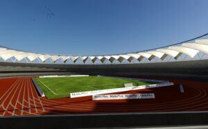 Jawaharlal Nehru Stadium Roof Render