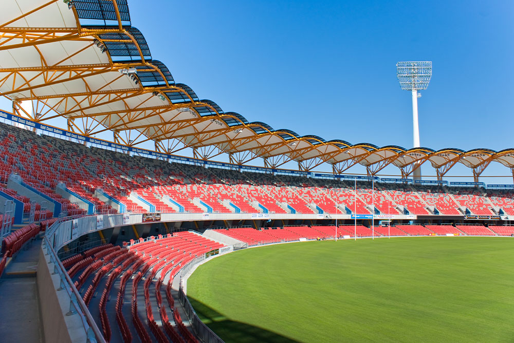 Metricon Stadium Roof Carrara, Gold Coast