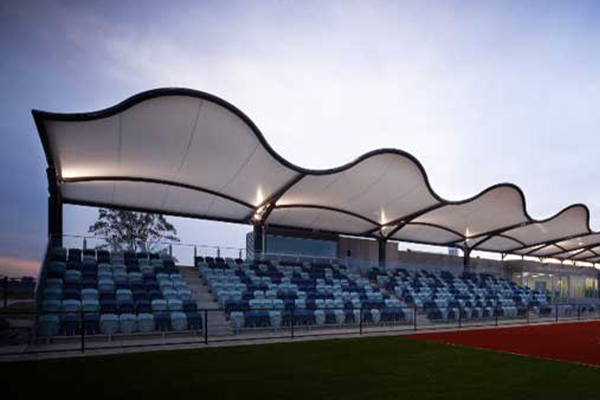 Small sports grandstand, VIC