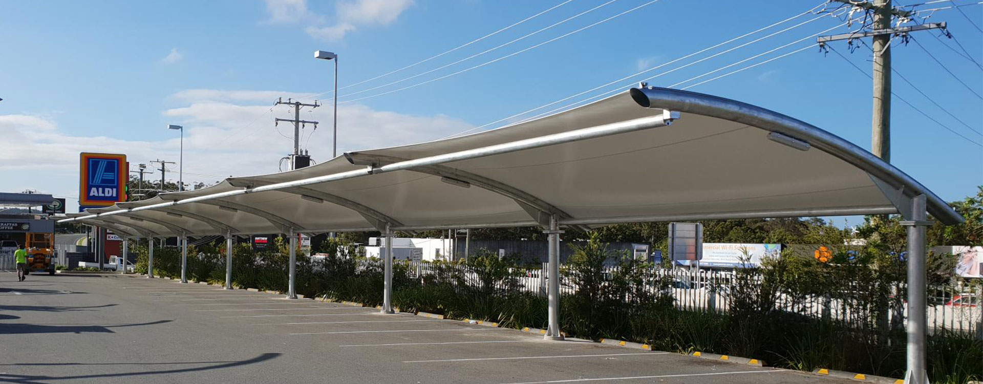 Aldi Molendinar Carpark Shade