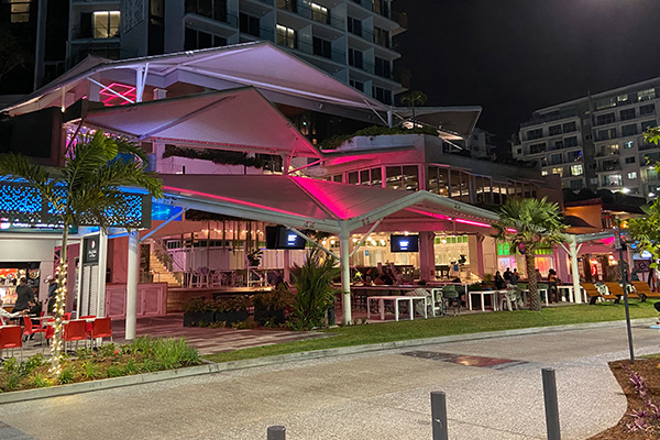 Membrane Awnings Flynn Hotel Cairns