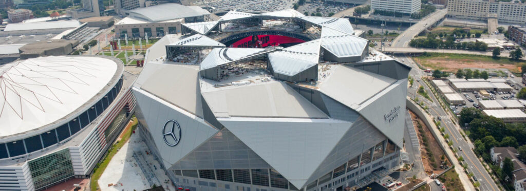 Mercedes Benz Stadium ETFE Roof
