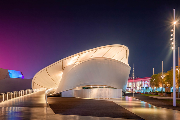 Luxembourg Pavilion PTFE Facade and Soffit