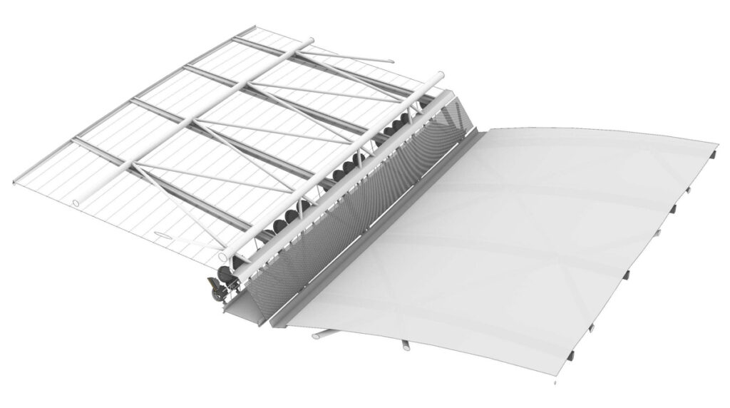 Sydney Football Stadium Roof Cross Section Design