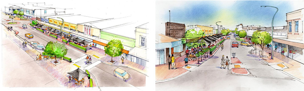 Heretaunga Street Shade Structures Concept Art