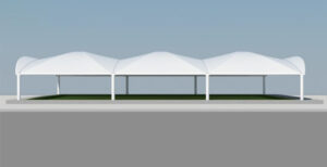 MakMax Bowling Green Canopy Render of Salisbury