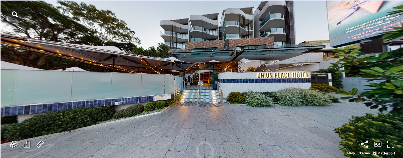Case Study Union Place Hotel Umbrellas MakMax Australia
