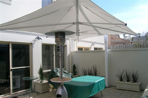 A Rotating Boom on a MakMax Leva Umbrella