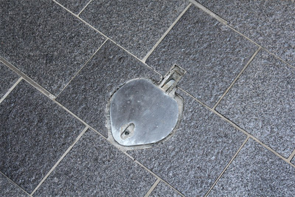 Architectural Umbrella Pavement Socket