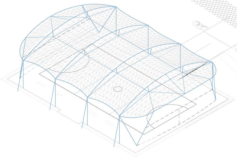ACU Sports Court Canopy