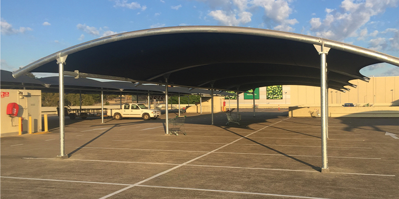 Retro Arch Carpark Shade