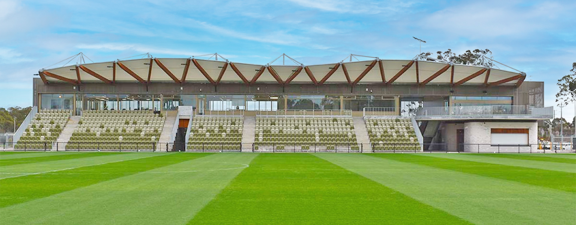 Case Study State Football Centre WA Grandstand Roof MakMax Australia Case Study State Football Centre WA Grandstand Roof MakMax Australia