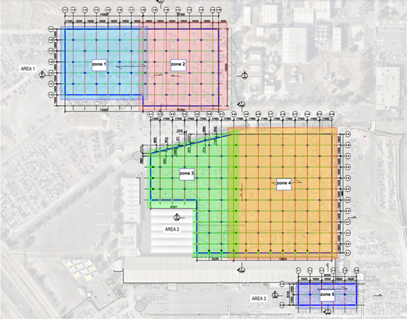 The Manheim Auctions Melbourne TensoNet Layout