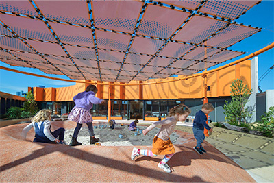 North Melbourne Circle Shade Structures