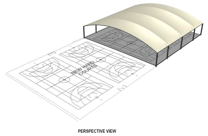 St Columba College TensoSport Canopy Initial Design