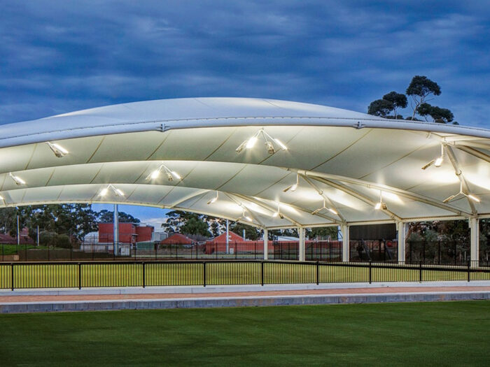 Lighting For Bowling Green Canopies Example