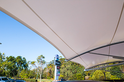 TensoCar carpark shade structures last longer