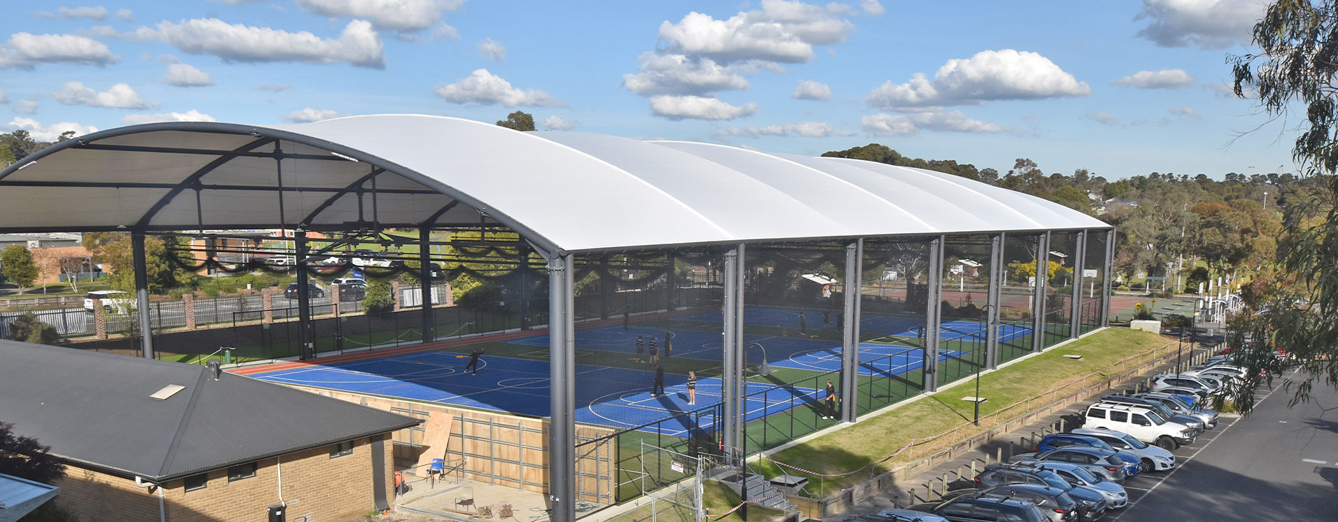 The Aquinas College Ringwood TensoSport Canopy School COLA