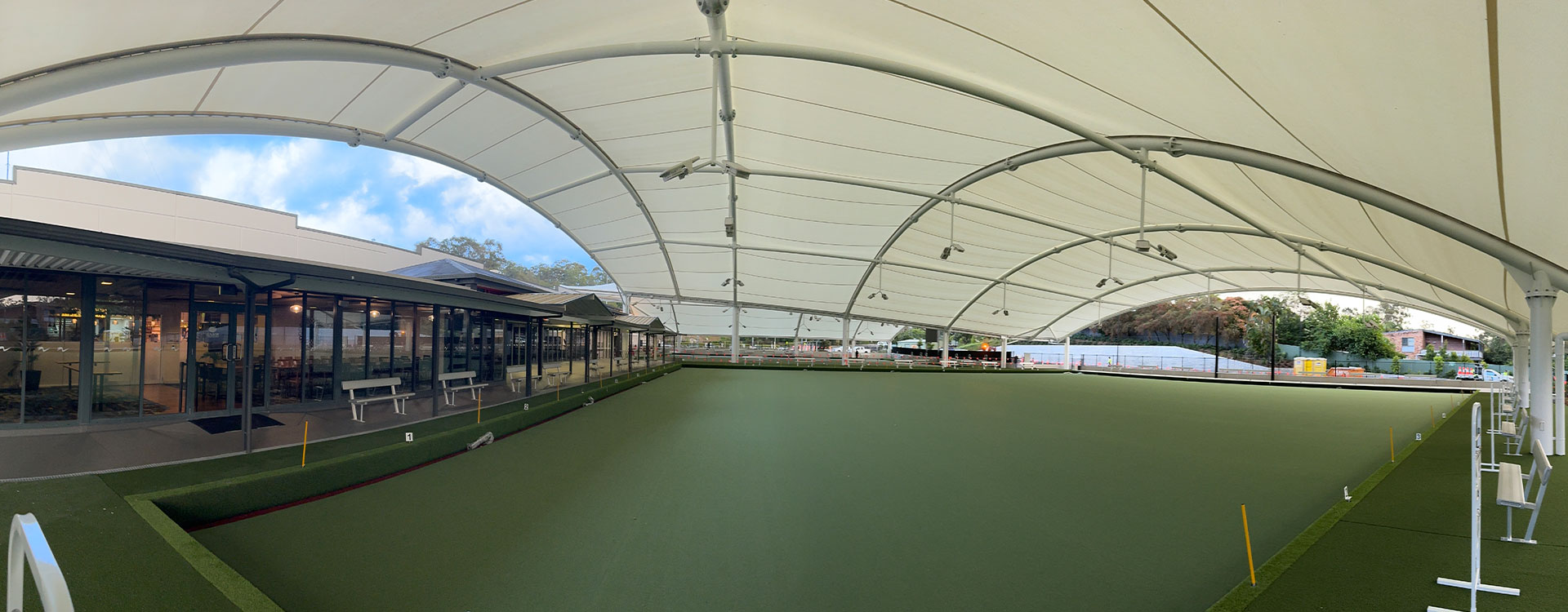 Club Helensvale Bowling Canopy