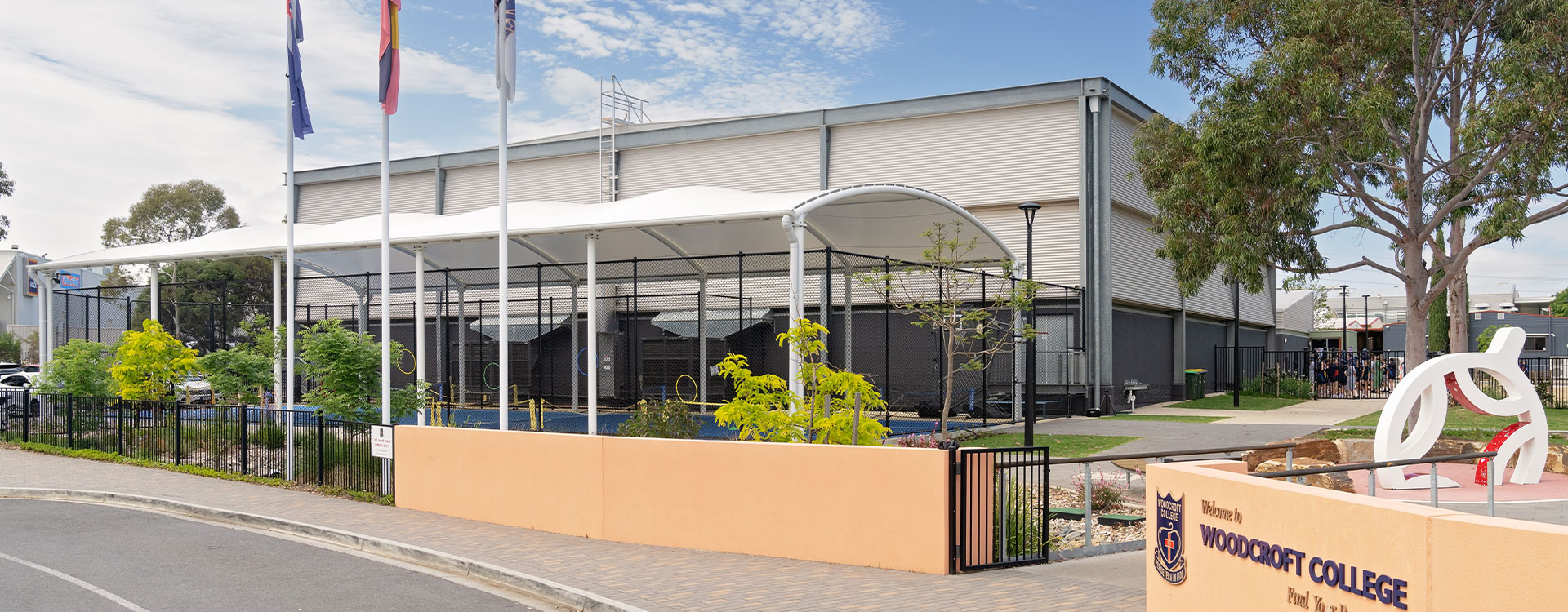 Woodcroft College School COLA Shade Structure
