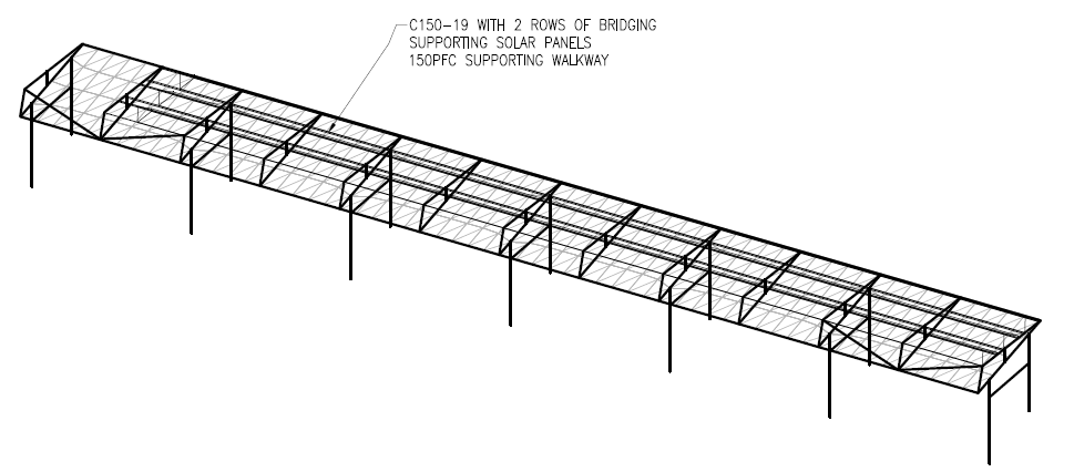 Oak Park Aquatic Centre Solar Shade Structure
