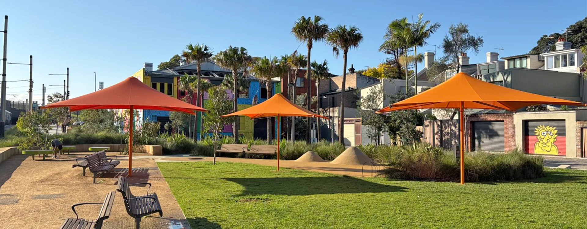 Wimbo Park Umbrellas