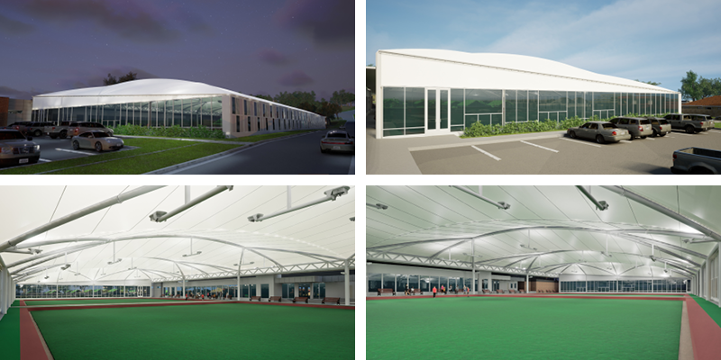 Ocean Grove Bowling Club Dome Early Concept Art