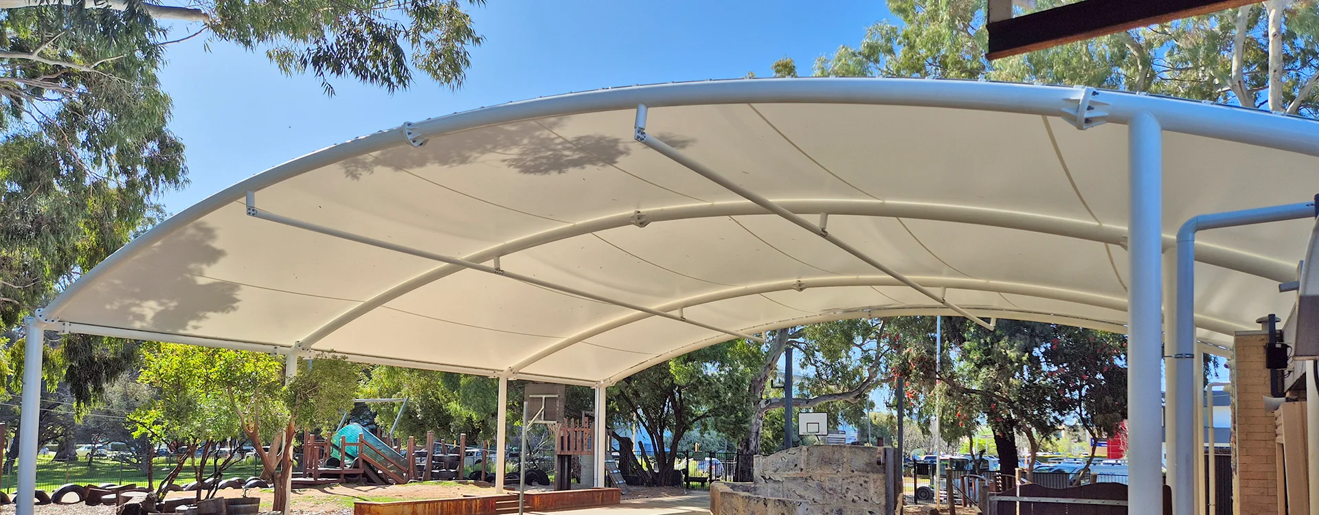 An example of a fabric school COLA at Chrysalis Montessori school in WA