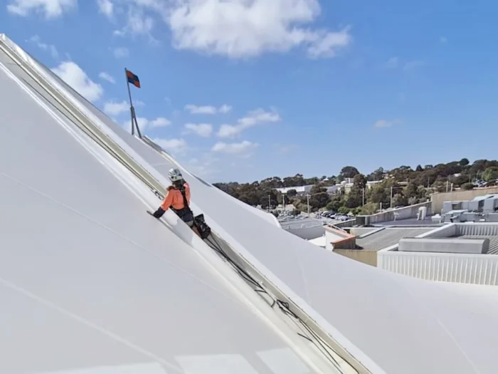 Tensile Membrane Repair | Tensile Membrane Repairs, Remediation And Replacement. examples of tensile membrane repairs, remediation and replacement