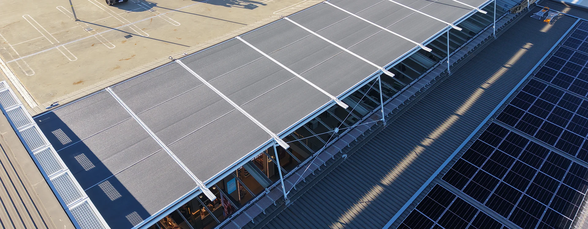Claremont Quarter Atrium Shade Replacement