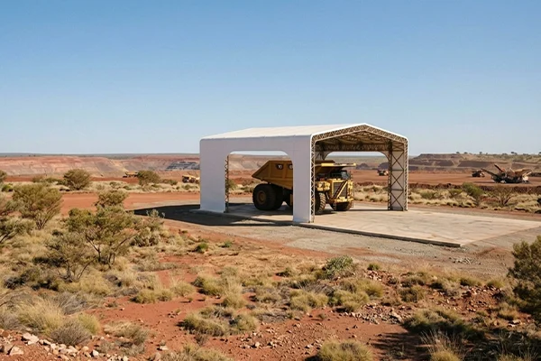 FlexHouse-Applications-Mining FlexHouse Warehouse Building System For Mining Operations