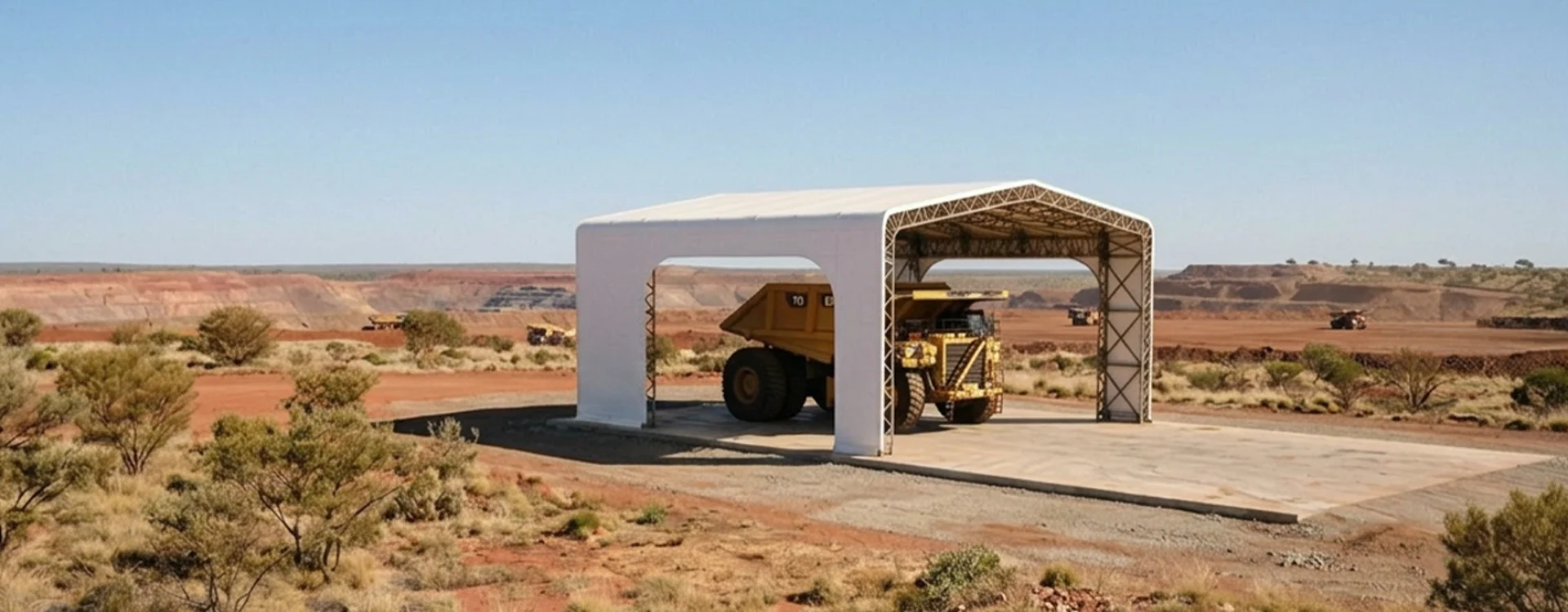 Mining Maintenance Facilities | Reasons to Choose a FlexHouse Fabric Workshop For Mining Maintenance Facilities FlexHouse Fabric Workshop For Mining Maintenance Facilities