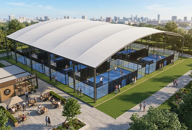 Covering Padel Courts in Australia