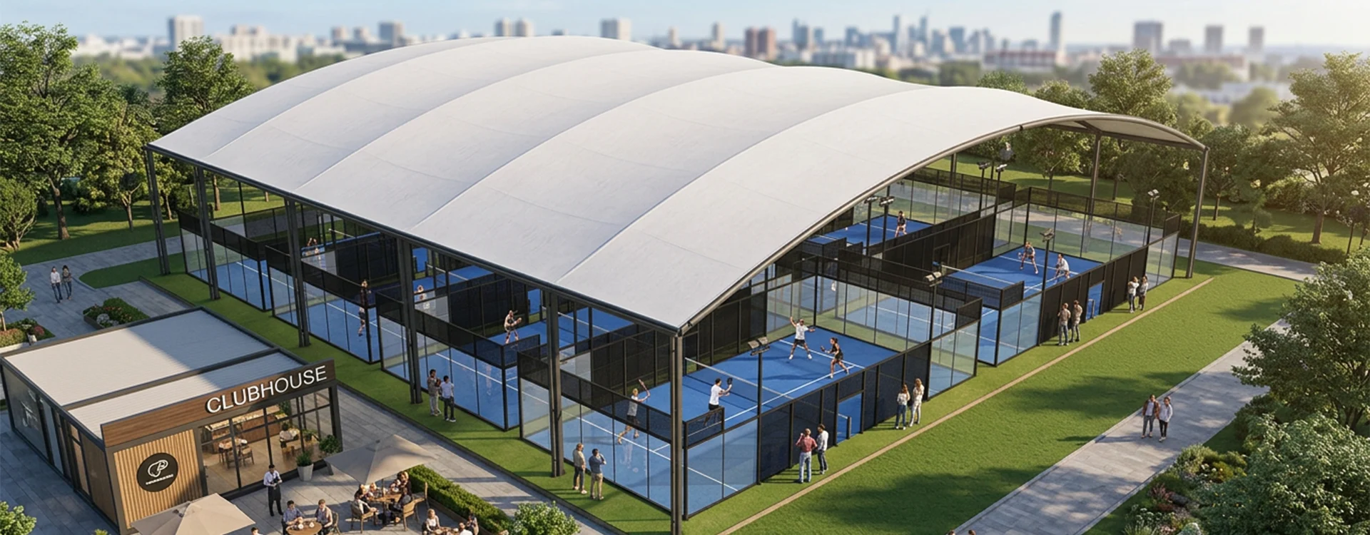 covered padel courts in Australia