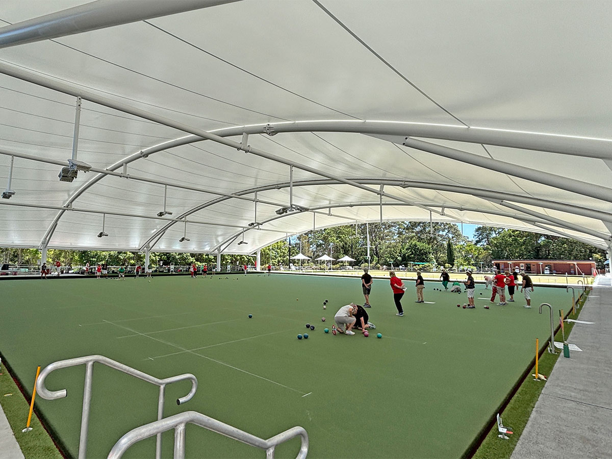 Woolongong Bowling Green Canopies