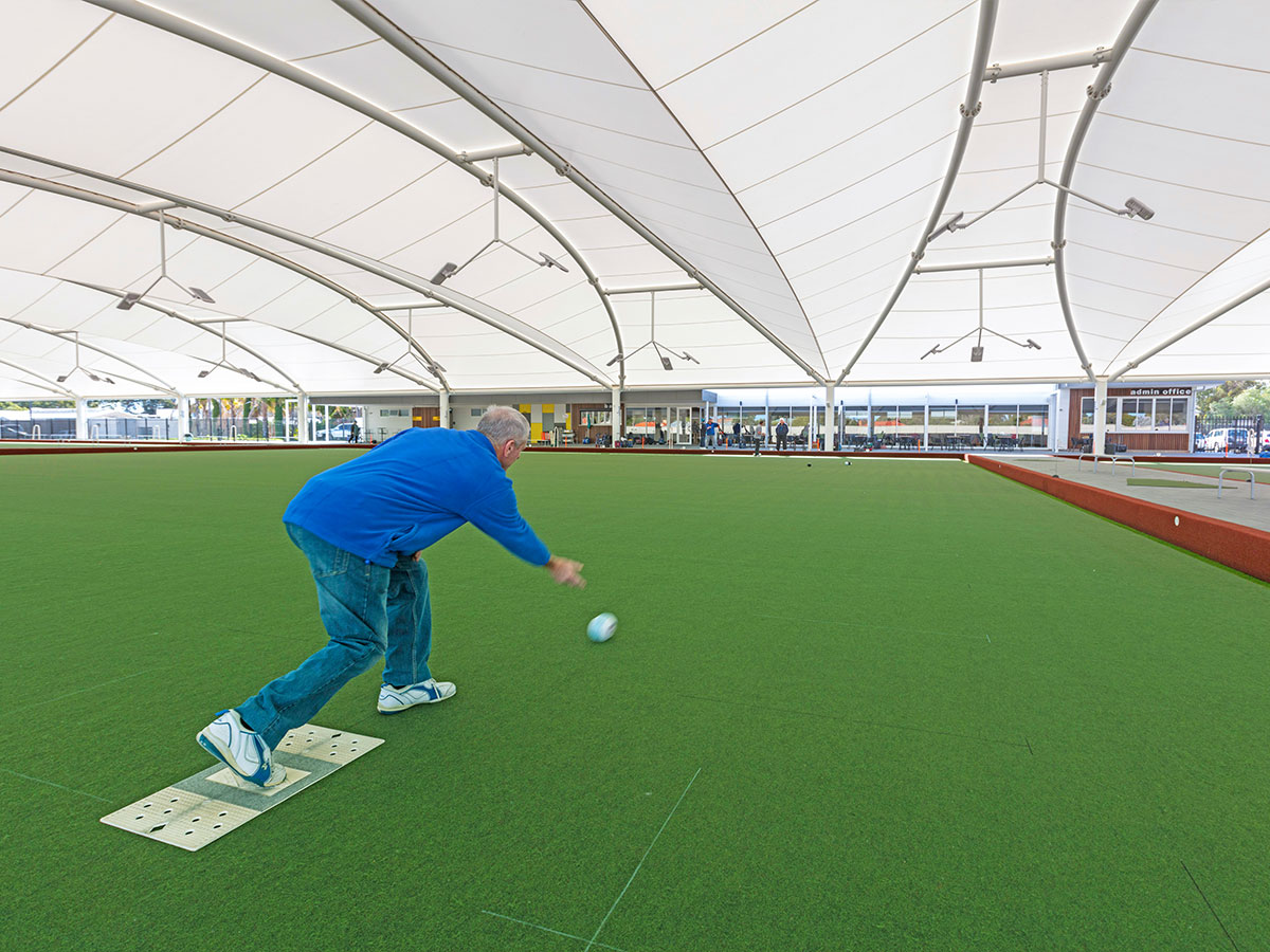 A MakMax Bowling Green Canopy in South Australia