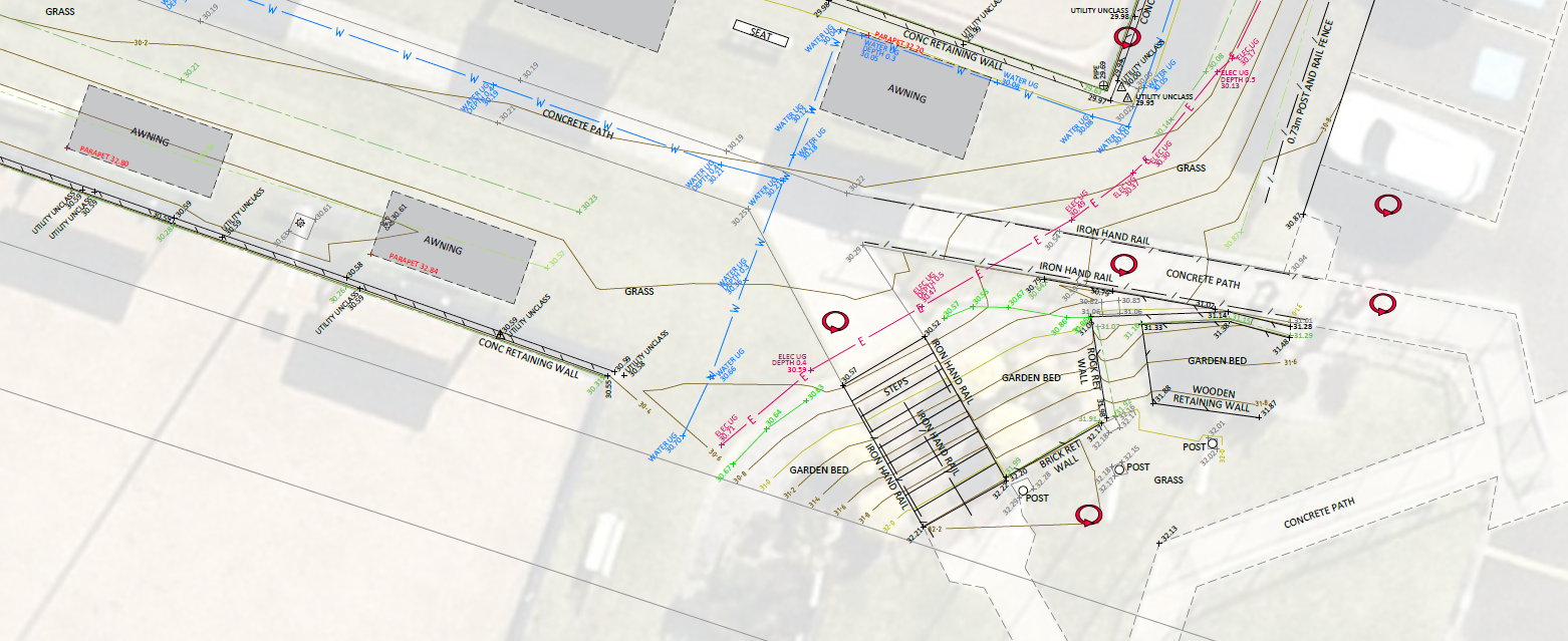 Example of a services location survey
